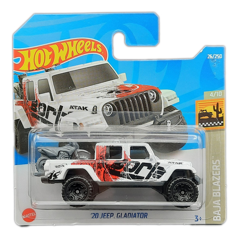 ماشین بازی هات ویلز مدل 20 JEEP GLADIATOR