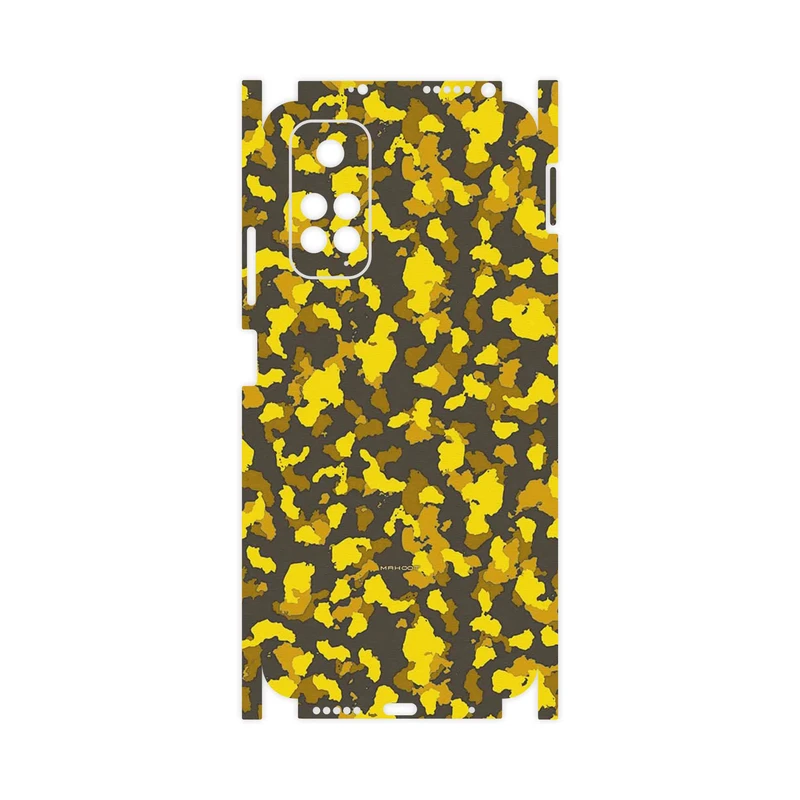 برچسب پوششی ماهوت مدل Yellow Infantry Army-FullSkin مناسب برای گوشی موبایل شیائومی Redmi Note 11