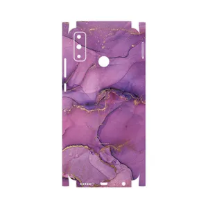 MAHOOT Purple Marble-FullSkin Cover Sticker for Huawei Y8s