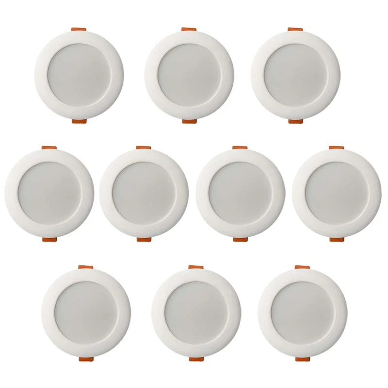 چراغ سقفی 7 وات مدل نگین آسیا بسته 10 عددی