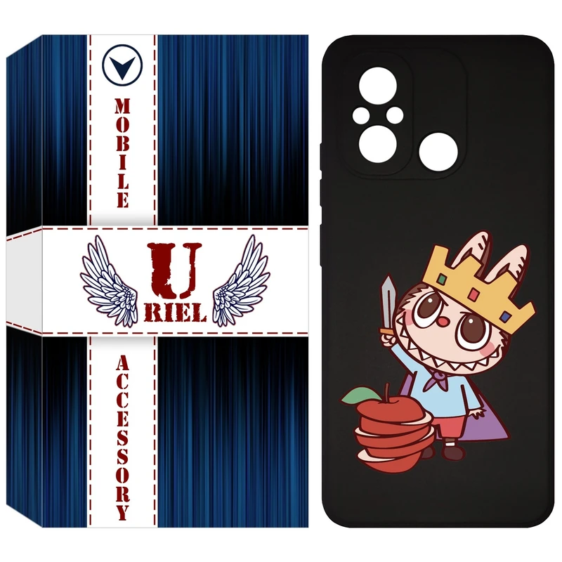 کاور یوریل مدل KSH کد 120 طرح عروسک لبوبو مناسب برای گوشی موبایل شیائومی Redmi 12C