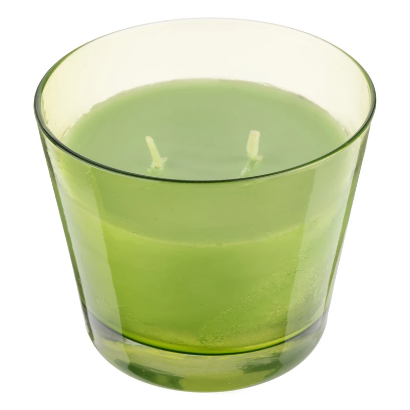 شمع لیوانی معطر مدل 505 با رایحه لیمو زمان اتمام 17 ساعت