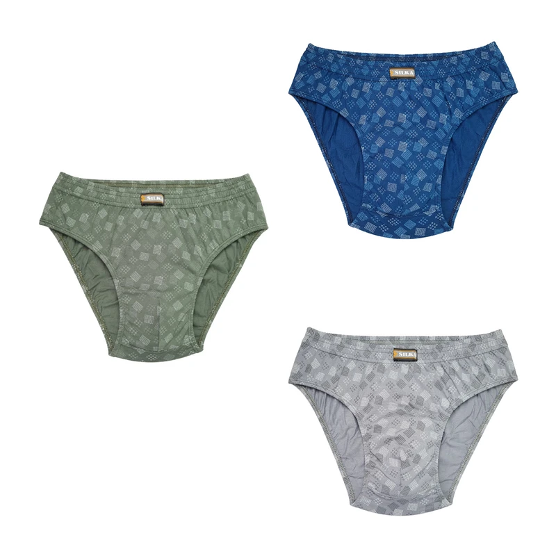 شورت اسلیپ مردانه سیلکا مدل فرهان مجموعه سه عددی