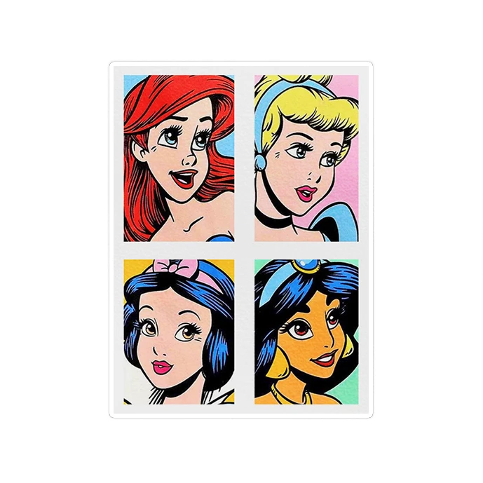 استیکر لپ تاپ ماسا دیزاین طرح GIRL مدل STKO3