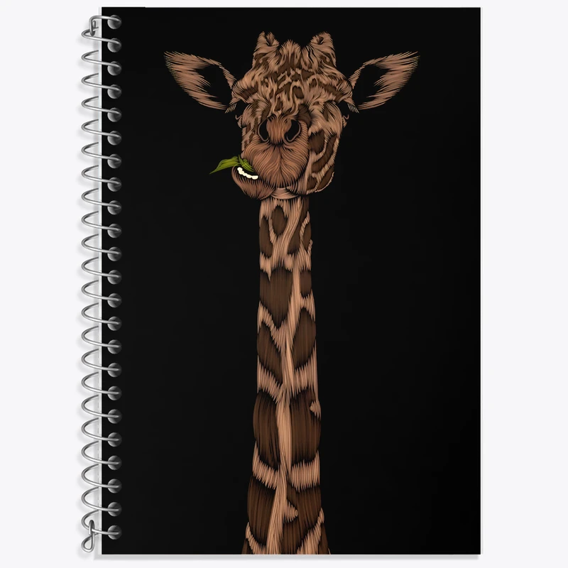 دفتر لغت 50 برگ خندالو طرح زرافه بامزه کد F8157