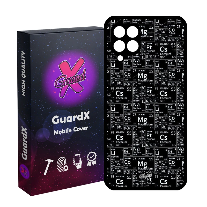 کاور گارد ایکس طرح شیمی مدل Glass10531 مناسب برای گوشی موبایل سامسونگ Galaxy A12/M12/F12