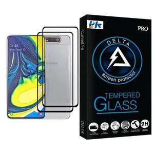 PK Delta Glass MIX002 Screen Protector For Samsung Galaxy A80 Pack Of 2
