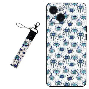 Megafone Devil eye 6464 Cover For Apple iPhone 15 Plus With Wrist strap