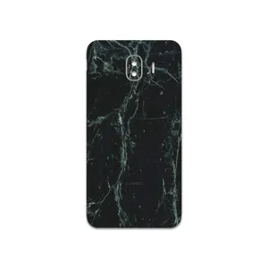 MAHOOT  Graphite-Green-Marble Cover Sticker for Samsung Galaxy J4