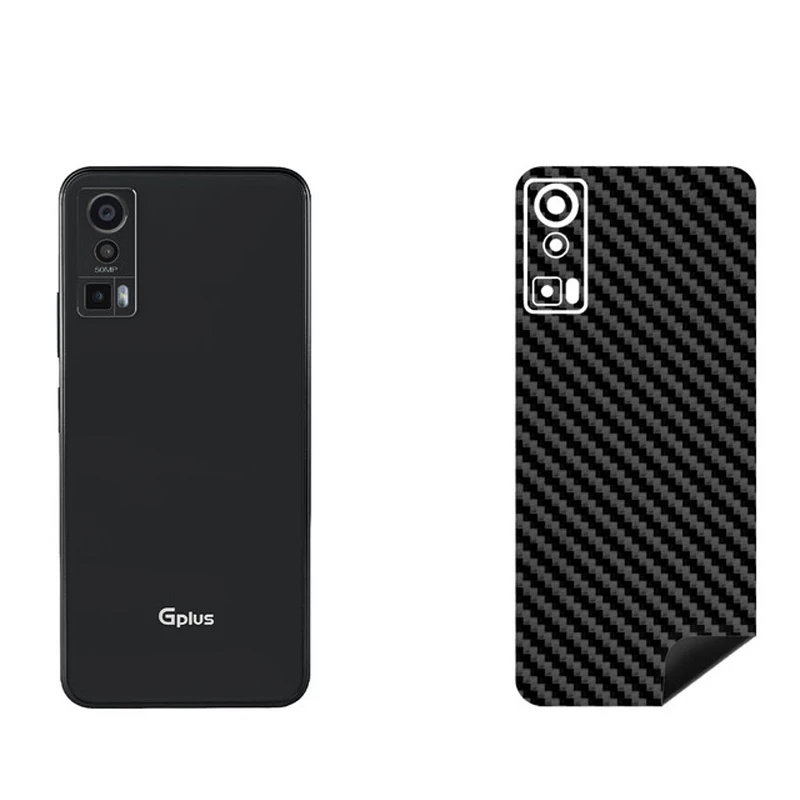 برچسب پوششی بستور مدل BT-Fiber طرح فیبر کربن مناسب برای گوشی موبایل جی پلاس X20