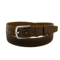 کمربند مردانه چرم عطارد مدل  چرم طبیعی گاومیش کد B35