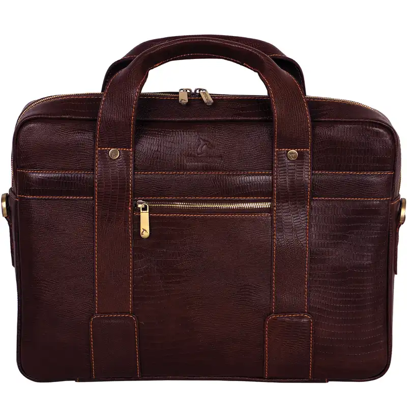 کیف اداری چرم بارز مدل DL72.LIZARD