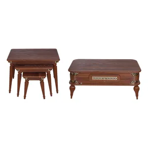 میز جلومبلی و عسلی آی تاج کد 785 مجموعه 4 عددی