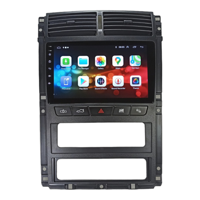 پخش کننده تصویری خودرو گلدن24 مدل TS6 مناسب برای پژو پارس