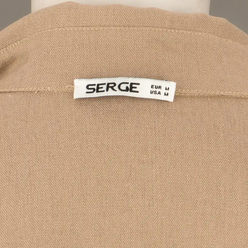 مانتو زنانه سرژه مدل 232146 رنگ نسکافه ای