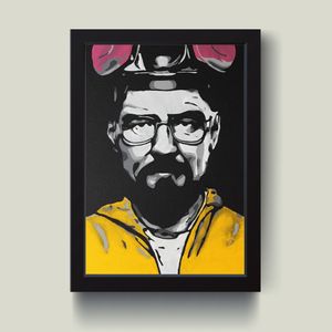 تابلو مدل دکوراتیو هایزنبرگ Breaking bad کد G10-21