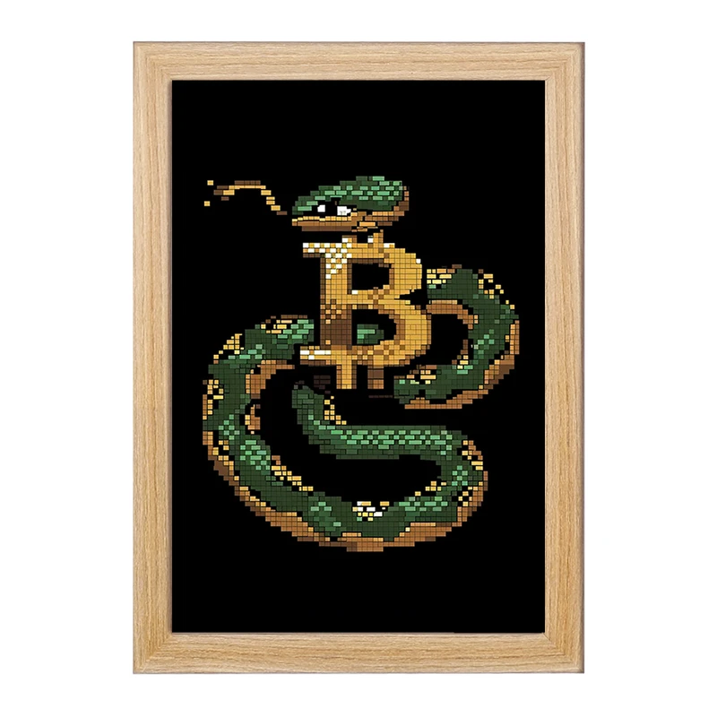 تابلو خندالو مدل بیت کوین کد F912