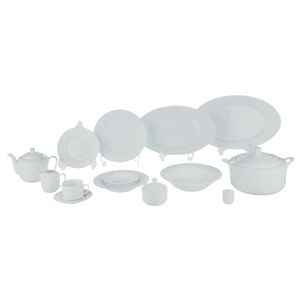 نقد و بررسی سرویس غذاخوری 102 پارچه 12 نفره چینی زرین ایران مدل رادیانس سفید درجه عالی توسط خریداران