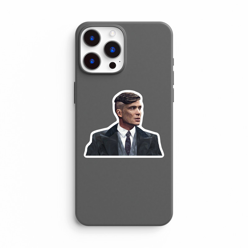 استیکر لپ تاپ و موبایل بووم طرح سریال Peaky Blinders مدل Shelby کد LB71