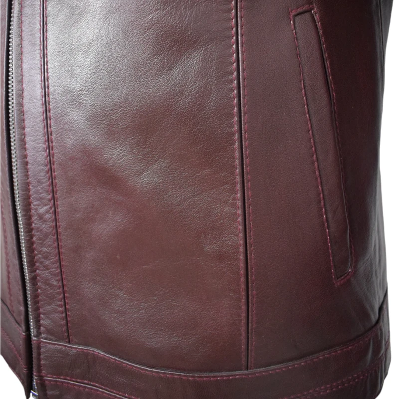 عکس شماره 76 : کت چرم مردانه چرمیران مدل شانون