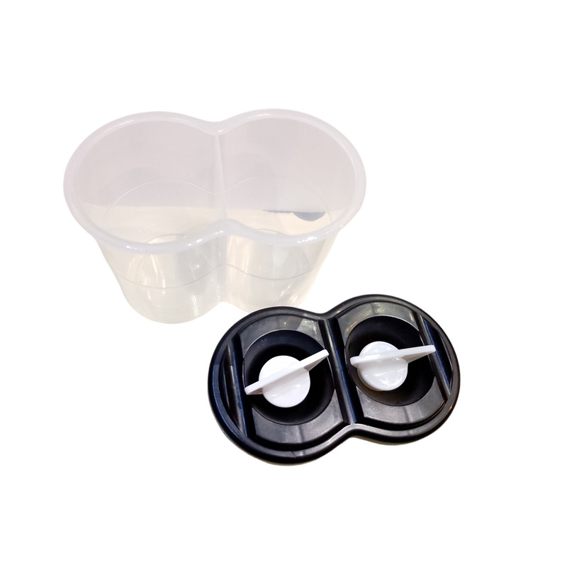 قلم شوی مدل لیوانی طرح دوقلوی درب دار