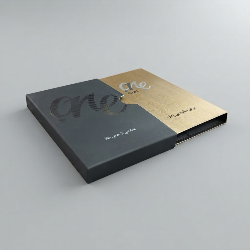 شمش طلا 999.9 عیار مدل وان کد 2.5 - 3