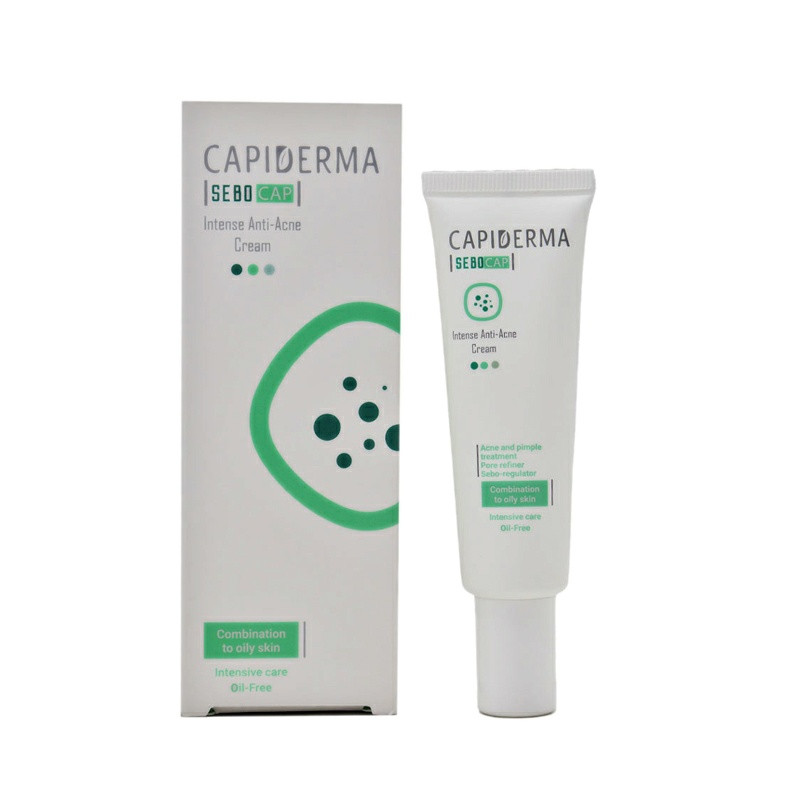 کرم ضد جوش کپیدرما مدل SEBO CAP حجم 30 میلی لیتر