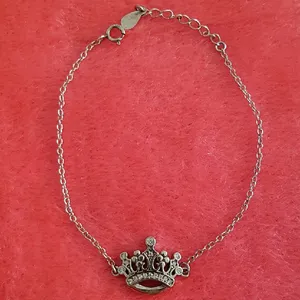 دستبند نقره زنانه مدل تاج کد P665