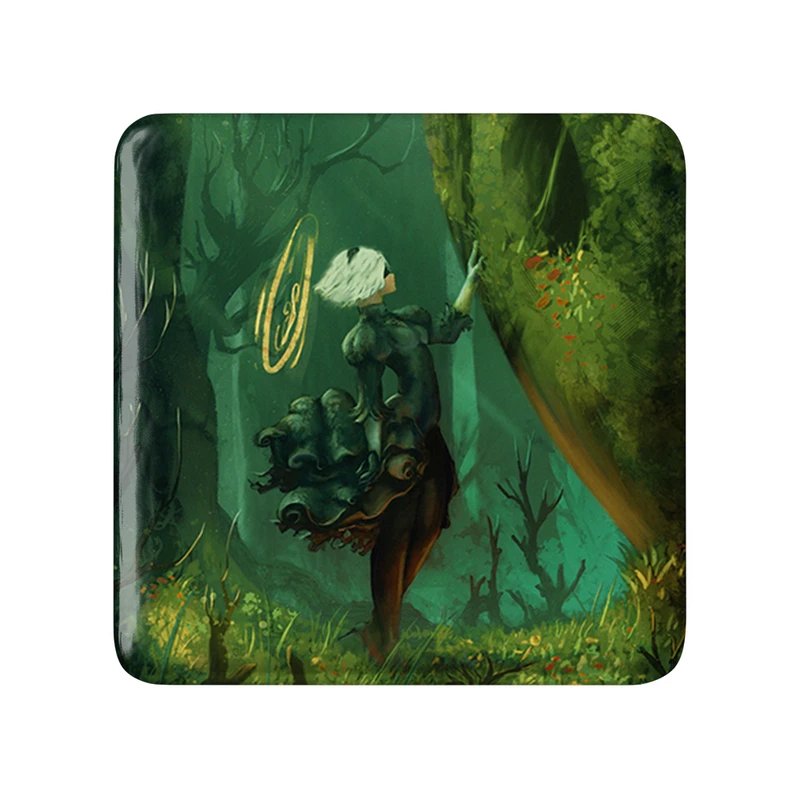 مگنت خندالو طرح بازی نیر اتوماتا (Nier Automata)  مدل مربعی کد 31583