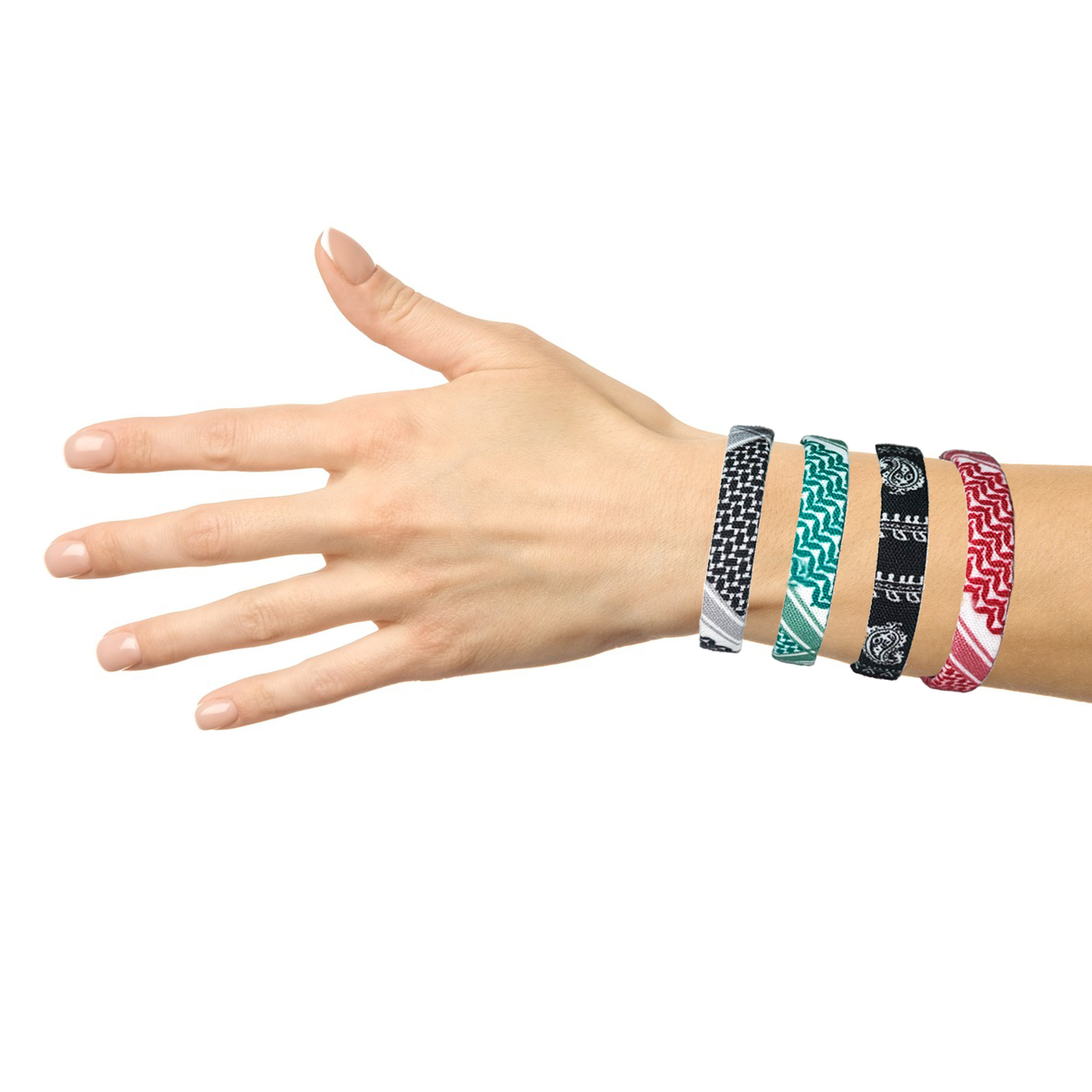 دستبند مدل KRD05 مجموعه 4 عددی دستبند مدل KRD05 مجموعه 4 عددی