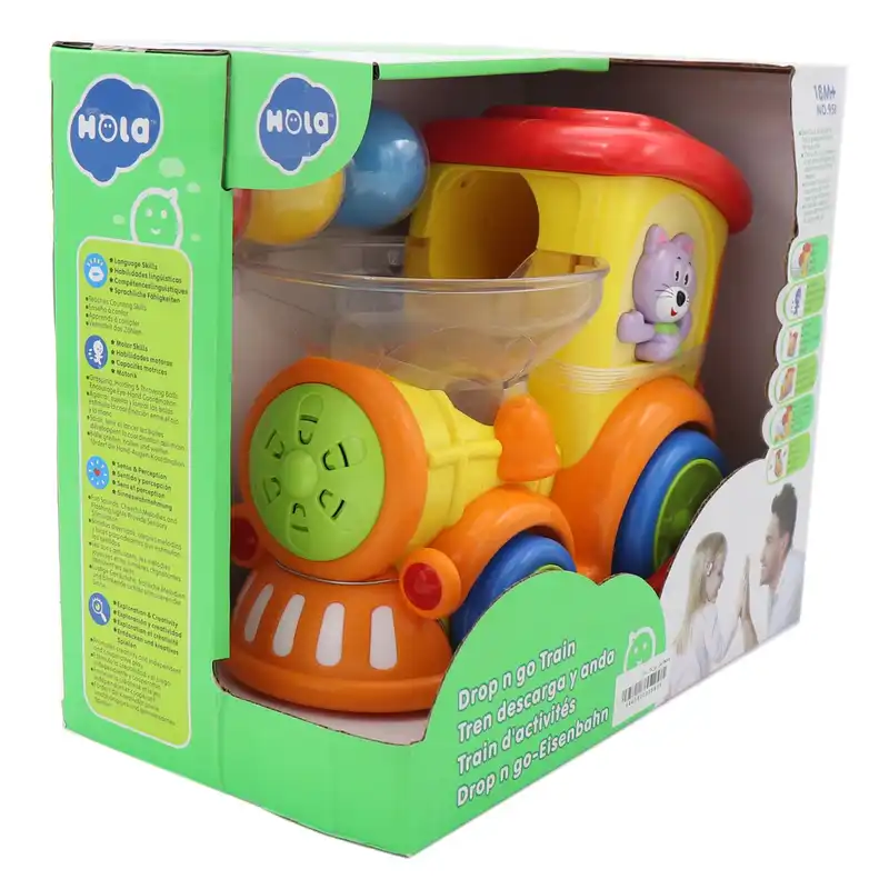 بازی آموزشی هولا مدل قطار کد 958