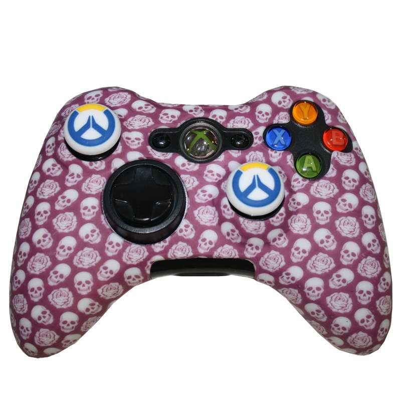 محافظ دسته ایکس باکس 360 مدل 88 FL SK به همراه روکش آنالوگ