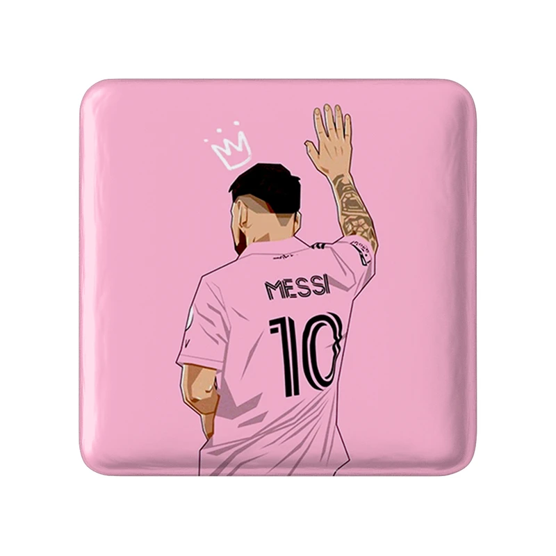 پیکسل خندالو طرح لیونل مسی مدل مربعی کد 36445