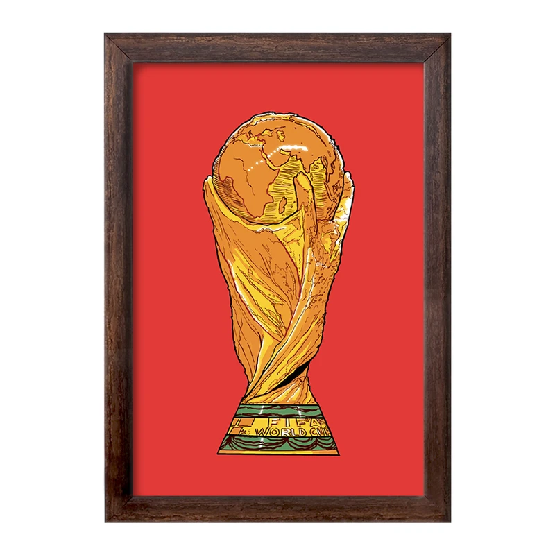 تابلو خندالو طرح کاپ جام جهانی کد F1984