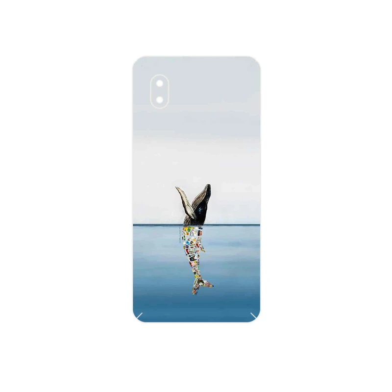 برچسب پوششی ماهوت مدل Collage of Sea Trash مناسب برای گوشی موبایل سامسونگ Galaxy A01 Core