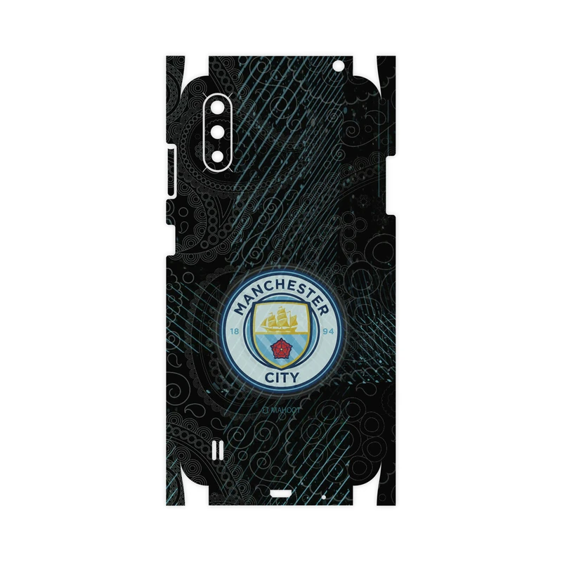 برچسب پوششی ماهوت مدل Manchester-City-FullSkin مناسب برای گوشی موبایل سامسونگ Galaxy A01
