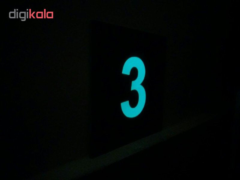 تابلو نشانگر طرح شماره طبقه سه 3 تابلو نشانگر طرح شماره طبقه سه 3