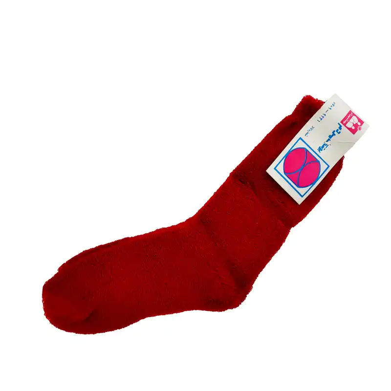 جوراب بچگانه مدل حوله ای کد 05049 بسته 2 عددی