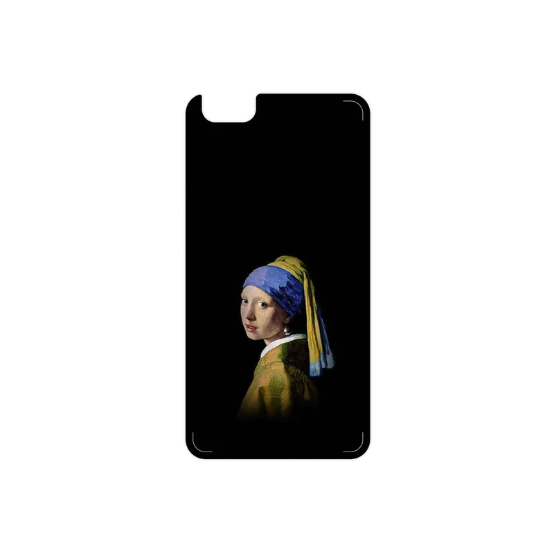 برچسب پوششی ماهوت مدل Girl with a Pearl Earring of Vermeer مناسب برای گوشی موبایل آنر 4X