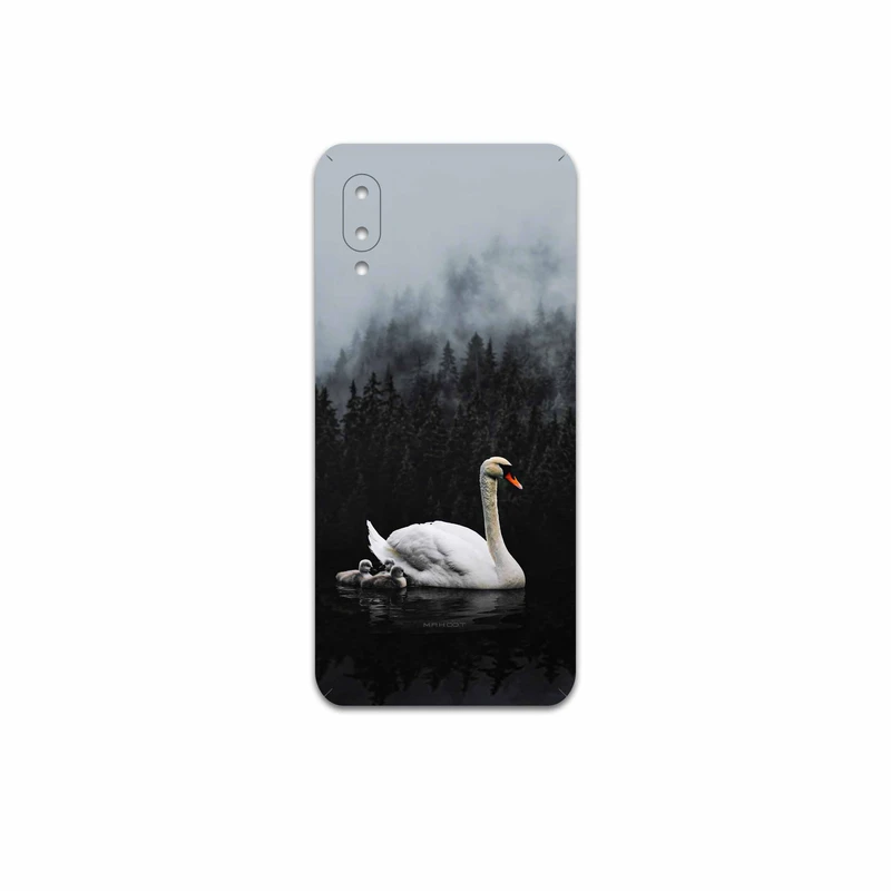 برچسب پوششی ماهوت مدل Swan-Lake مناسب برای گوشی موبایل سامسونگ Galaxy M02