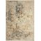 فرش ماشینی افرند طرح پتینه کد 1509 زمینه نقره ای