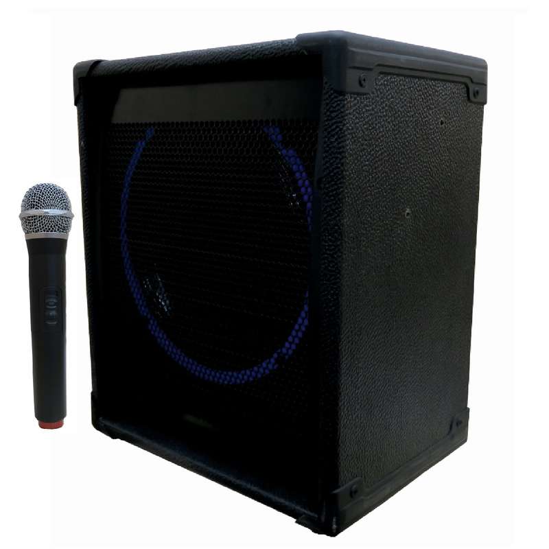 اکو پرتابل تکنوسوند مدل TS100W به همراه میکروفن بی سیم