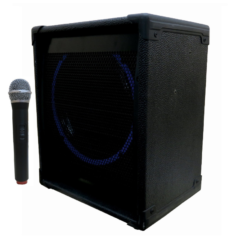 اکو پرتابل تکنوسوند مدل TS100W به همراه میکروفن بی سیم