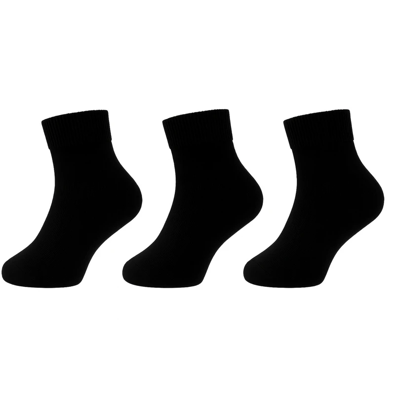 جوراب ساق کوتاه  مردانه مدل 0.51 بسته 3 عددی