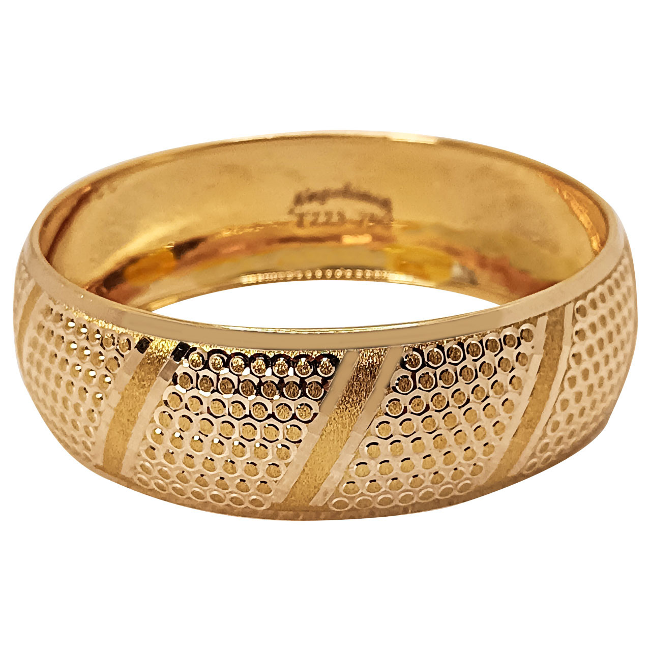 النگو طلا 18 عیار زنانه گالری طلای ونوسام مدل تک پوش کد T223K750S4 النگو طلا 18 عیار زنانه گالری طلای ونوسام مدل تک پوش کد T223K750S4