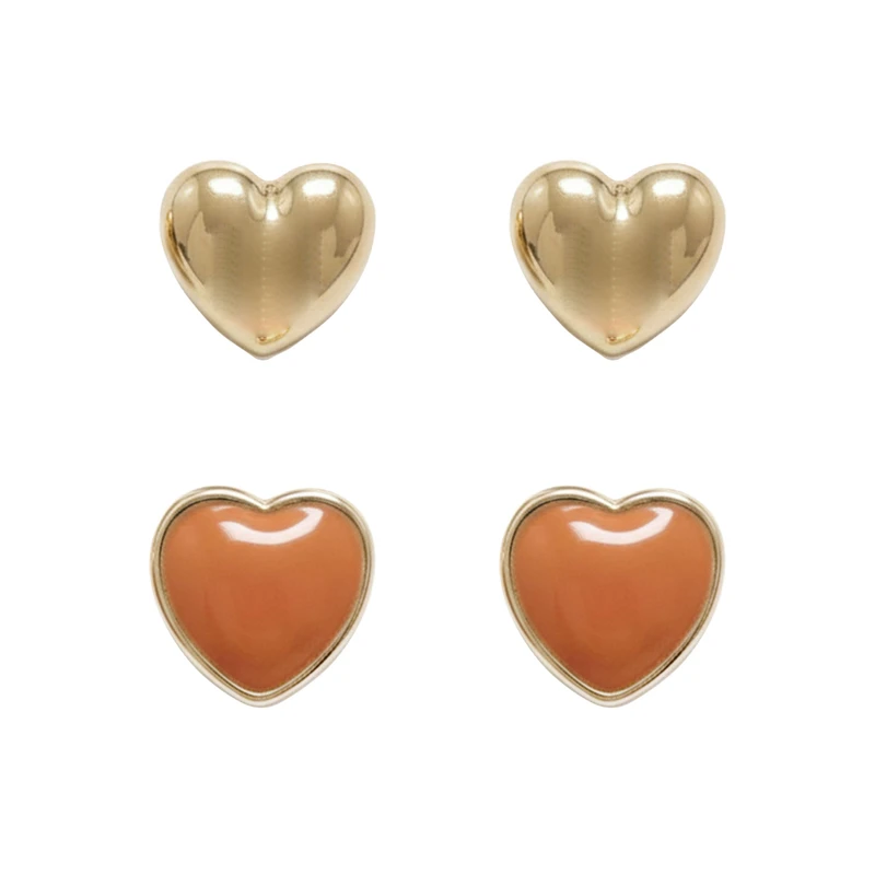 گوشواره میخی زنانه اکسسورایز مدل SEP-MODSAZ-TRT0046 مجموعه ۲ عددی