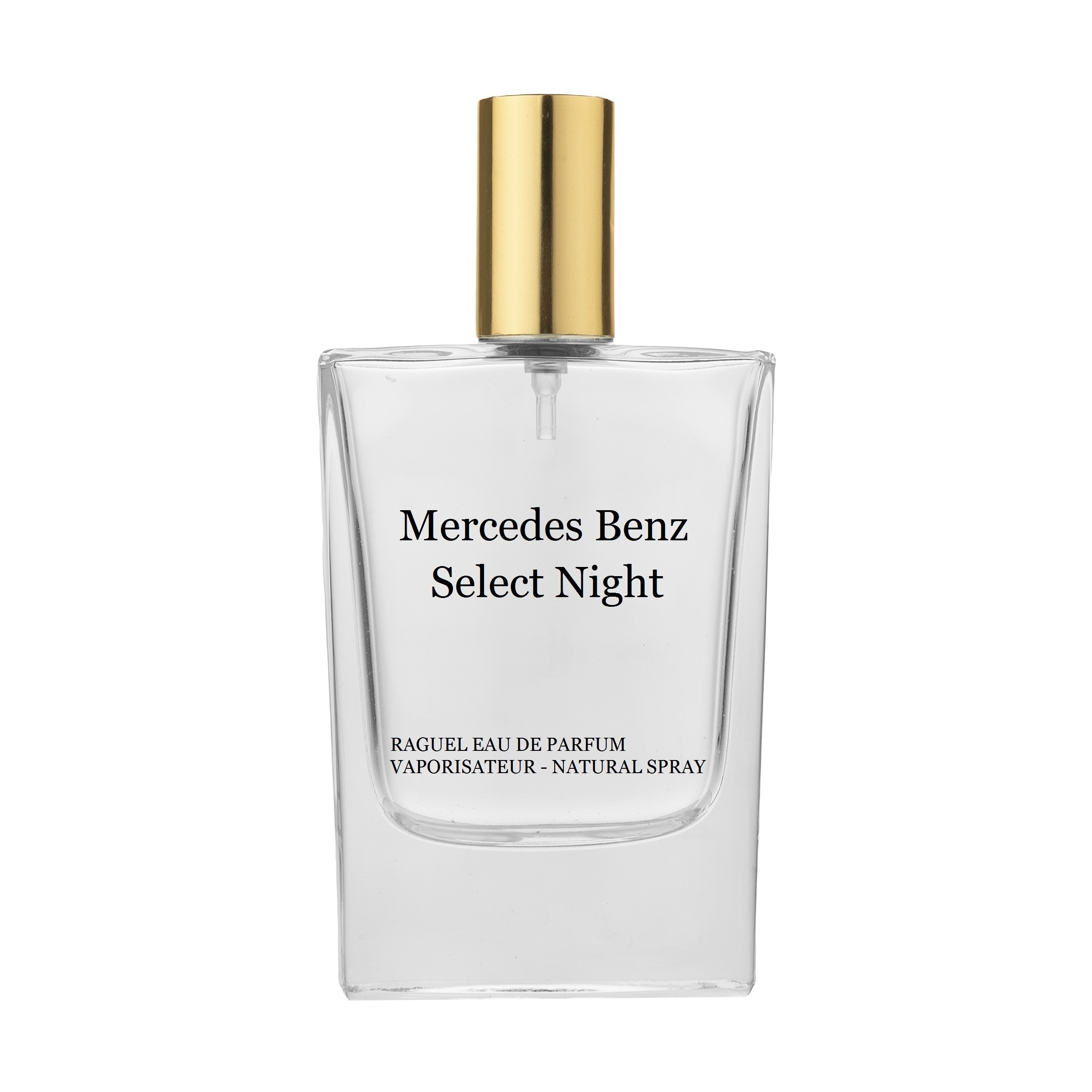 ادو پرفیوم مردانه راگوئل مدل Mercedes Benz Select Night حجم 50 میلی لیتر