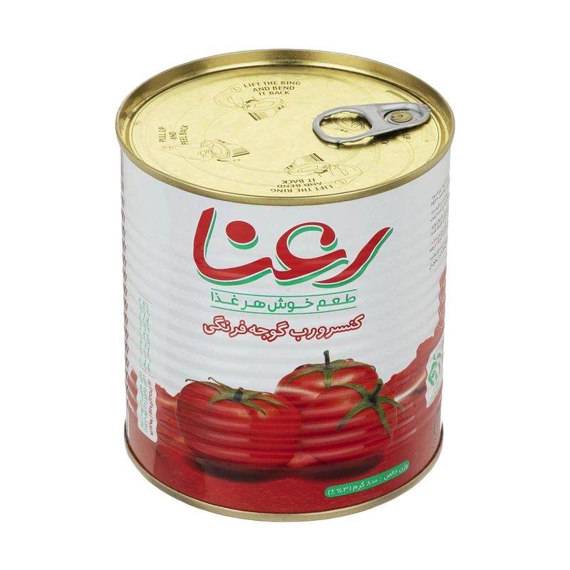 کنسرو رب گوجه فرنگی رعنا - 800 گرم