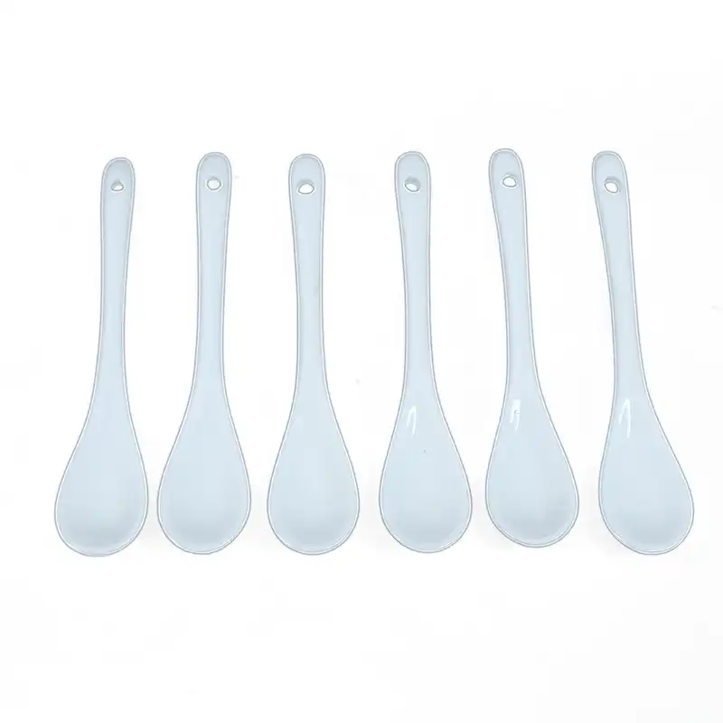 قاشق ادویه سرامیکی کد 13 بسته 6 عددی