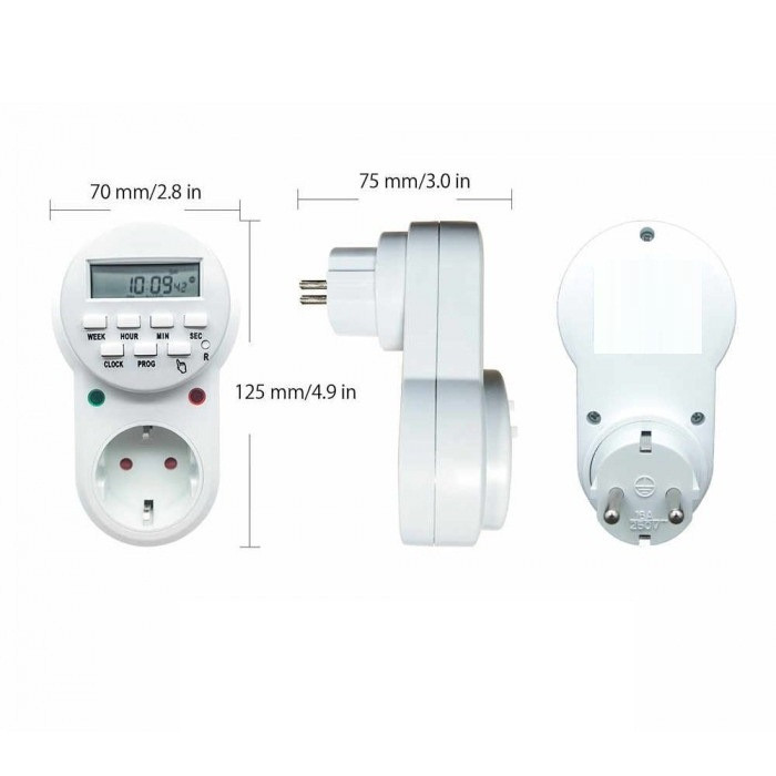 تایمر دیجیتال پارس اروند الکتریک مدل PA-DTW